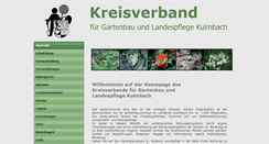 Desktop Screenshot of kv-gartenbauvereine-kulmbach.de